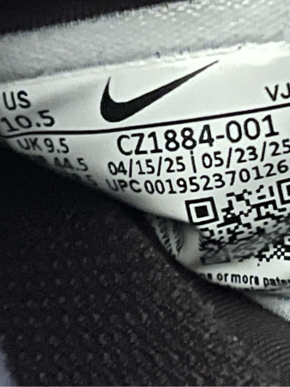 Size 10.5 - Nike Free RN 5.0 Next Nature BlackSmoke Grey-White CZ1884-001 Men's - Picture 8 of 8